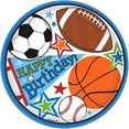 thumbnail image 1 of Amscan Dessert Plates | Birthday | Superstar Ball Sports Collection 7", 1 of 1