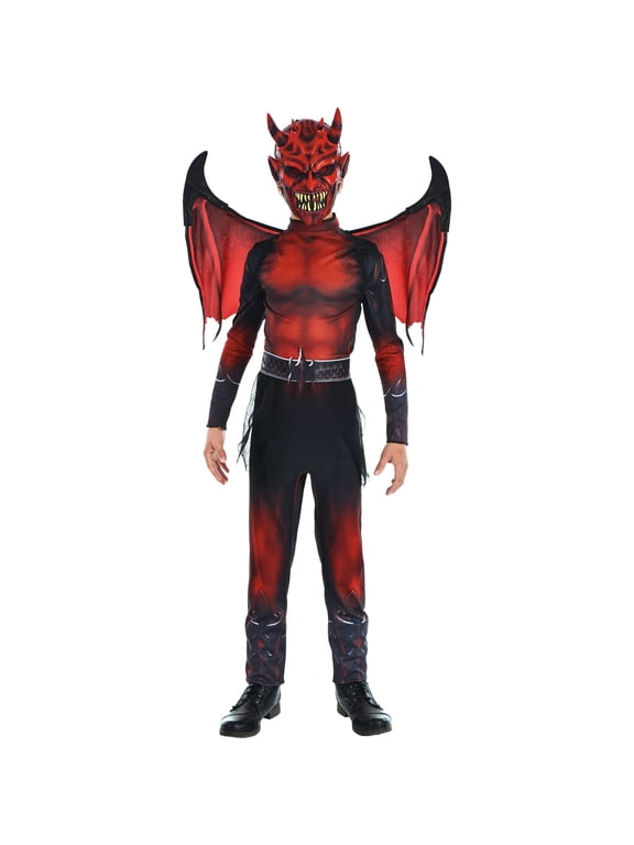Devil Costume Boys M (8-10)