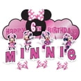 thumbnail image 1 of Amscan Minnie Mouse Forever Birthday Table Decorating Kit – 28 Count, 1 of 6