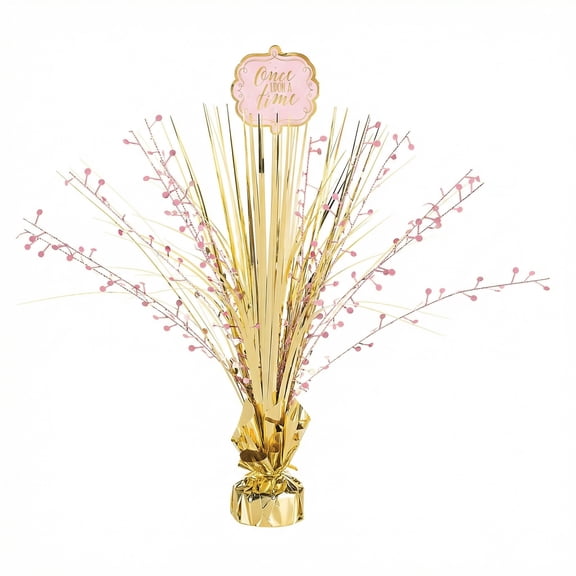 Amscan Disney Princess Once Upon a Time Metallic Centerpiece Spray