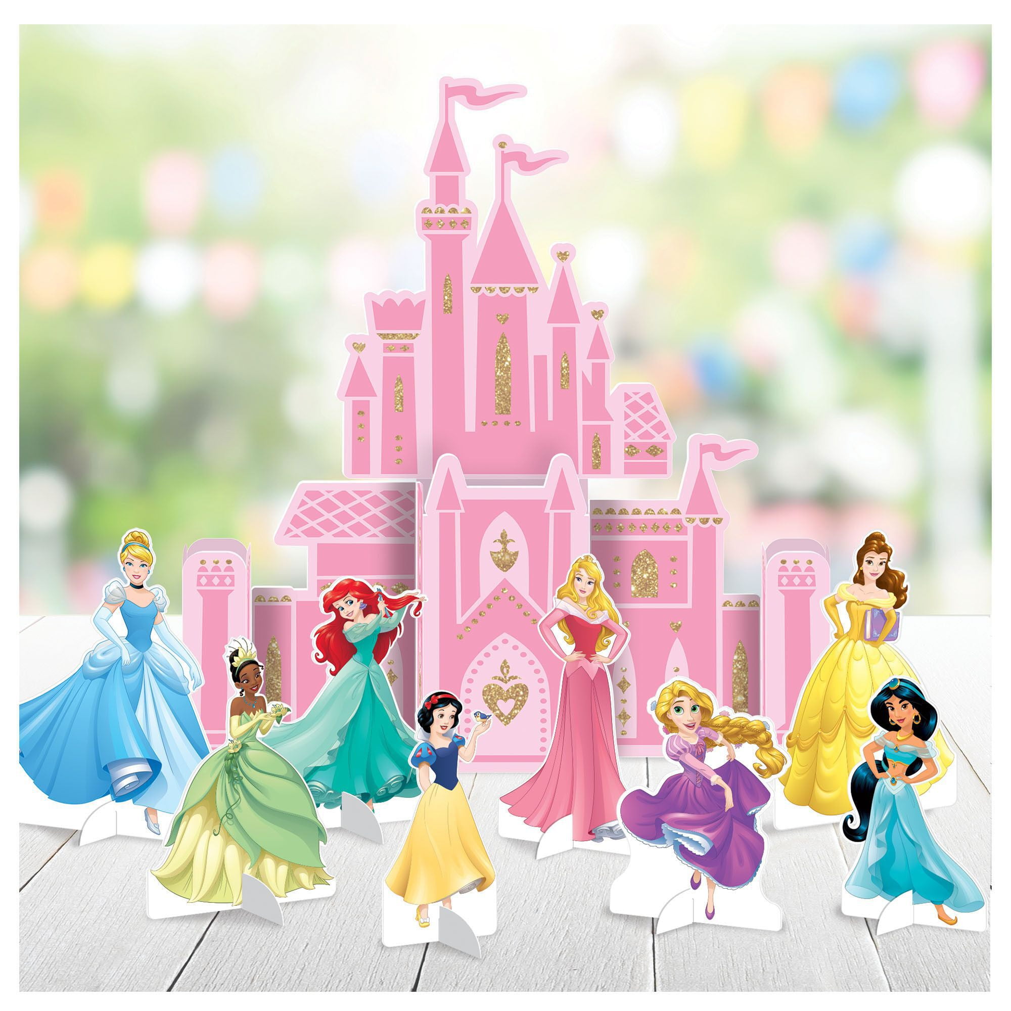 AMSCAN Disney Princess 'Once Upon a Time' Deluxe Table Decorating Kit - 9 pc