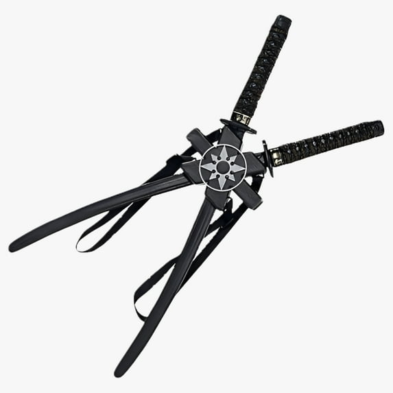 Amscan Double Ninja Swords Halloween Costume Accessory
