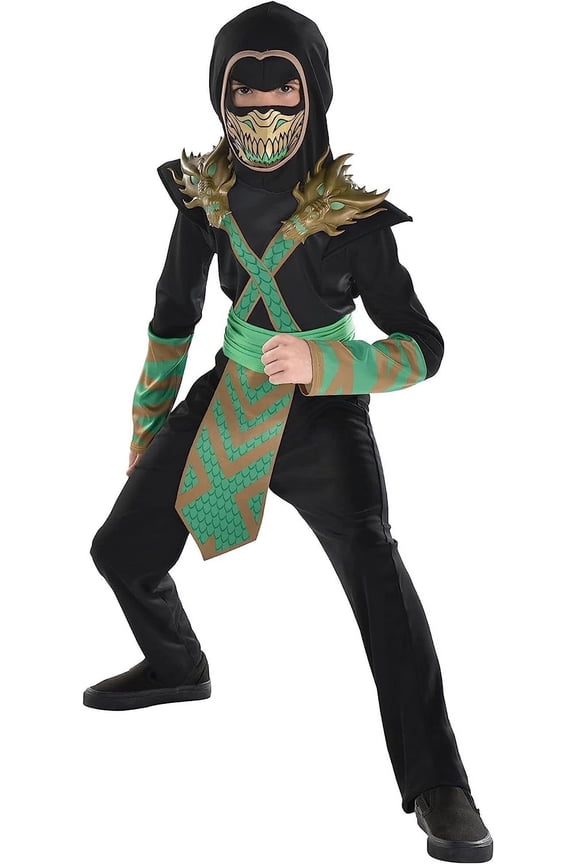 - Dragon Ninja Costume - Small (4-6)