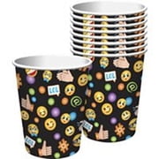 Amscan Emoji 9oz Party Cups, 8 Count