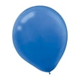 thumbnail image 1 of Amscan Latex Balloons, 12", Bright Royal Blue, 15 Balloons Per Pack, Set Of 4 Packs, 1 of 2