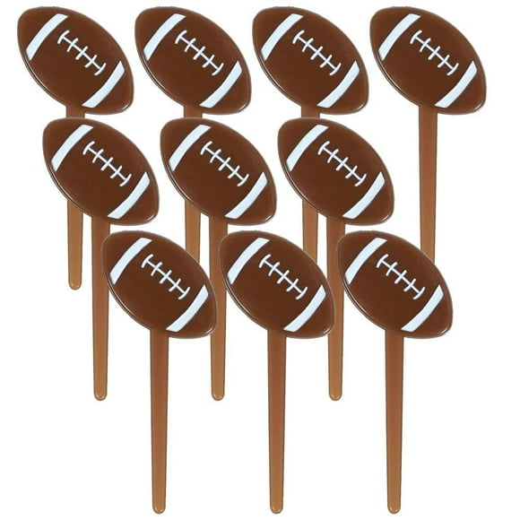 Amscan Football Molded Party Picks