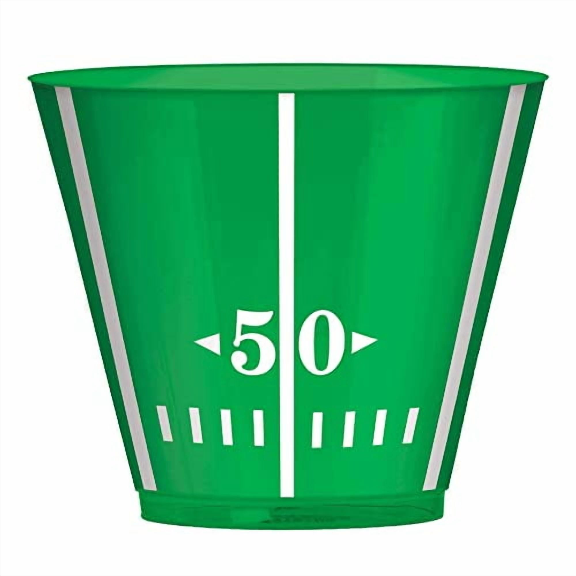 SHINDIGZ Amscan Football Plastic Party Tumblers