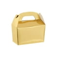 thumbnail image 1 of Amscan Gable Box Gold, 1 of 1