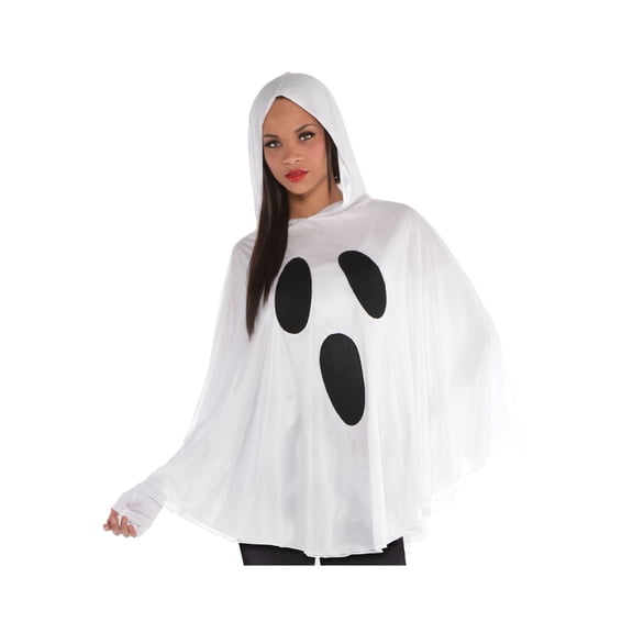Amscan Ghost Poncho Costume Standard