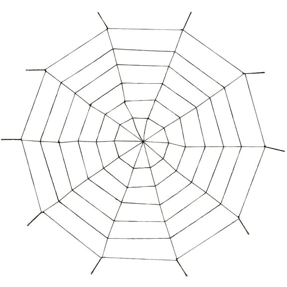 Amscan Giant Rope Spiders Web Decoration 1.5m