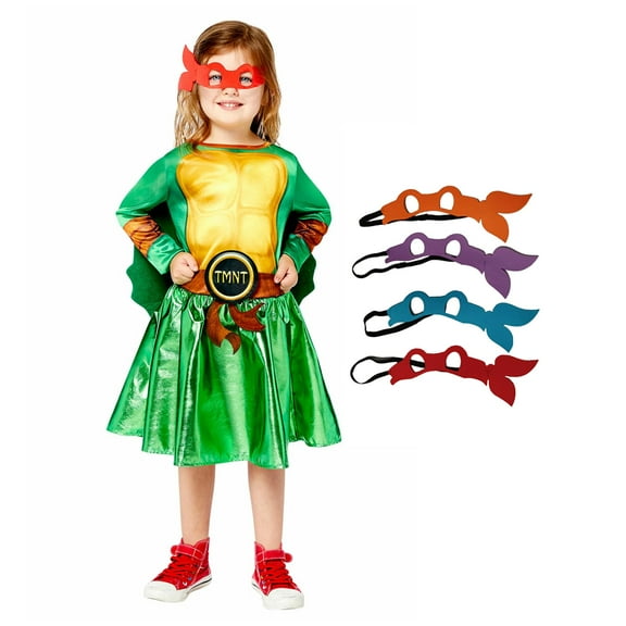 Amscan Girls TMNT Costume 10-12 Years Female