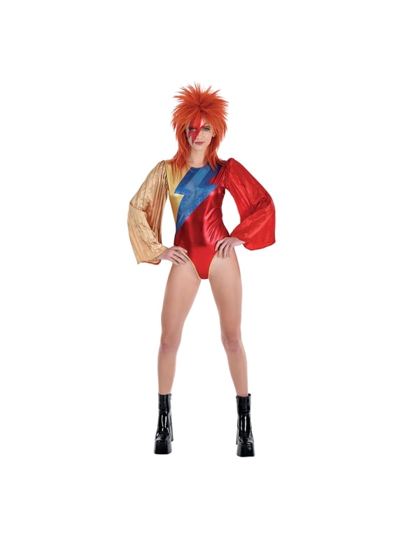Glam Rock Bodysuit Adult Costume | S/M Female