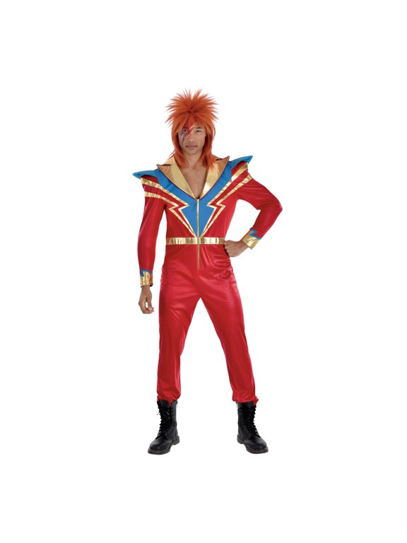 Glam Rock Jumpsuit Adult Costume | S/M Male