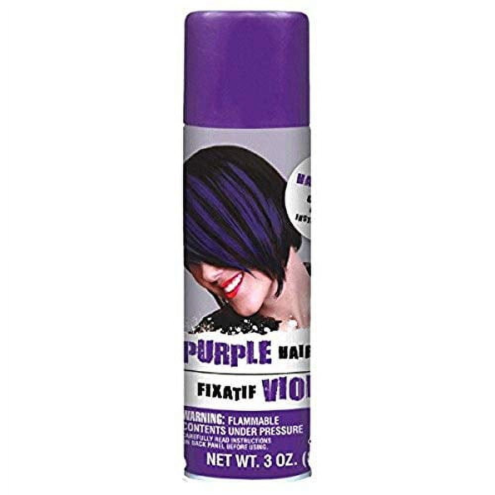 Amscan Hair Spray, Party Accessory, Purple, 3 oz.