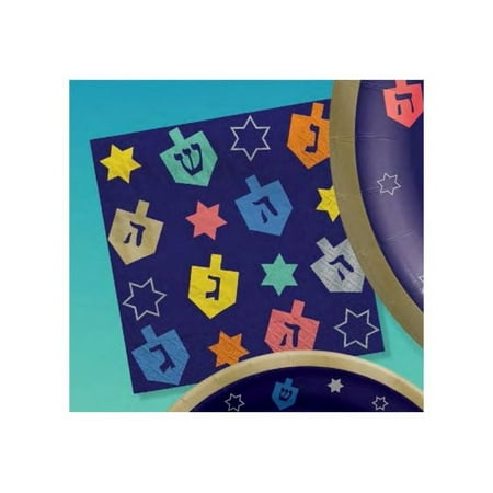 Amscan Hanukkah - Beverage napkin - disposable (pack of 40)