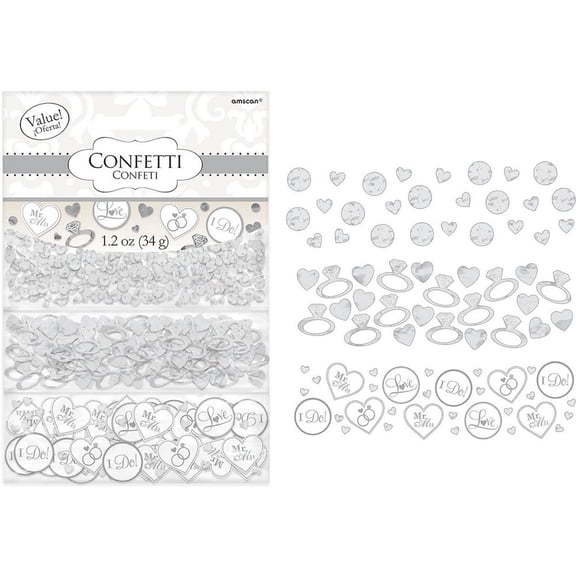 Amscan I Do Wedding Confetti