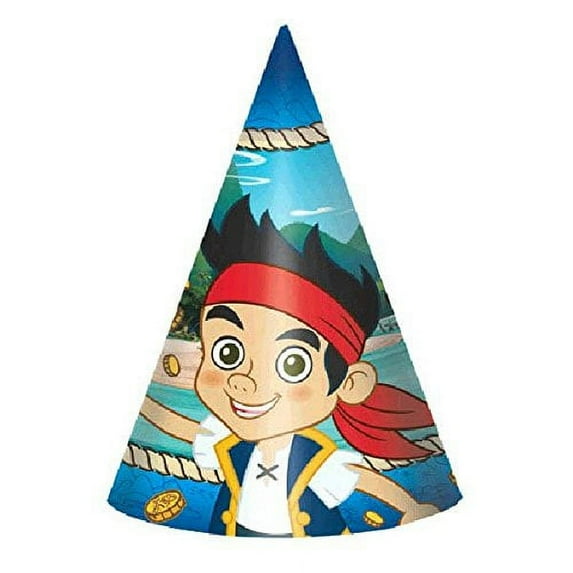 Amscan Jake Cone Hats, Paper, Halloween (8ct)