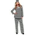 thumbnail image 1 of Amscan Lady Lawless Prisoner Adult Fancy-Dress Costume with Included Accessories for Women's, Standard Size, 1 of 2