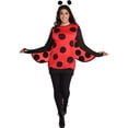 thumbnail image 1 of Amscan Love Bug Halloween Costume for Women, Standard Size, Includes Headband, Tunic with Spotted Wings, 1 of 4