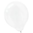 thumbnail image 1 of Amscan Lustrous Pearlized Latex Balloons (15 Count), 12", White, 1 of 3
