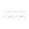 thumbnail image 1 of Amscan Happy Birthday 'Magical Rainbow' Deluxe Banner Kit (1ct), 1 of 1