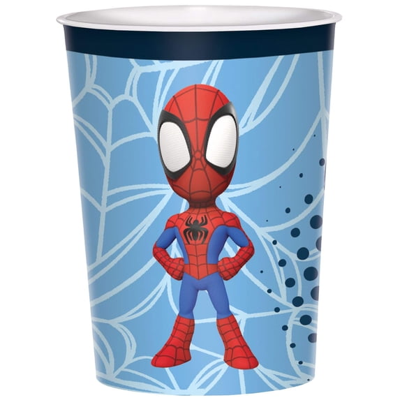 Amscan Marvel Spidey & His Amazing Friends 16 oz Reusable Party Favor Cups – 4 Count