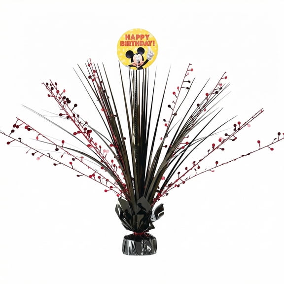 Amscan Mickey Mouse Forever Spray Centerpiece Decoration