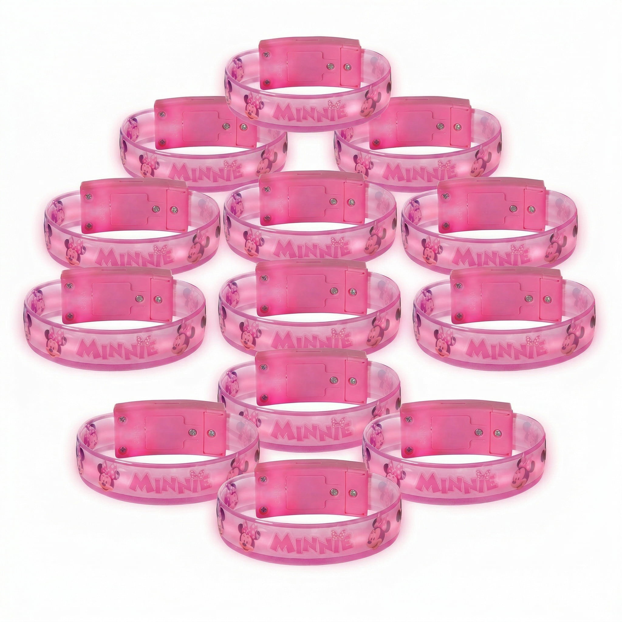 Slap Bracelets 24 Pièces – Motifs Variés – Longueur 22 Cm – PVC Souple – Fêtes Et Anniversaires – Cadeaux