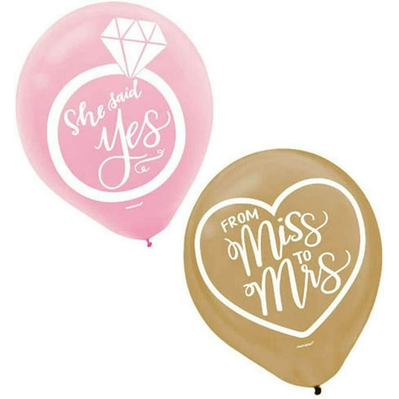 Wedding and Bridal 'Mint to Be' Latex Balloons (15ct)