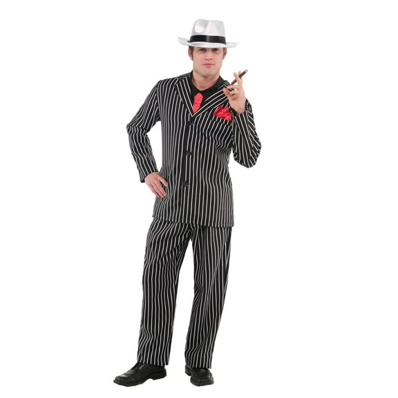 Amscan Mob Boss Mens Halloween Costume; Large