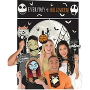 Amscan Nightmare Before Christmas Jack Skellington Decorative Party Supply Set, 17 Pieces