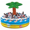 thumbnail image 1 of Amscan Palm Tree Oasis Inflatable Party Cooler, 28.5" x 26.5", 1 of 2