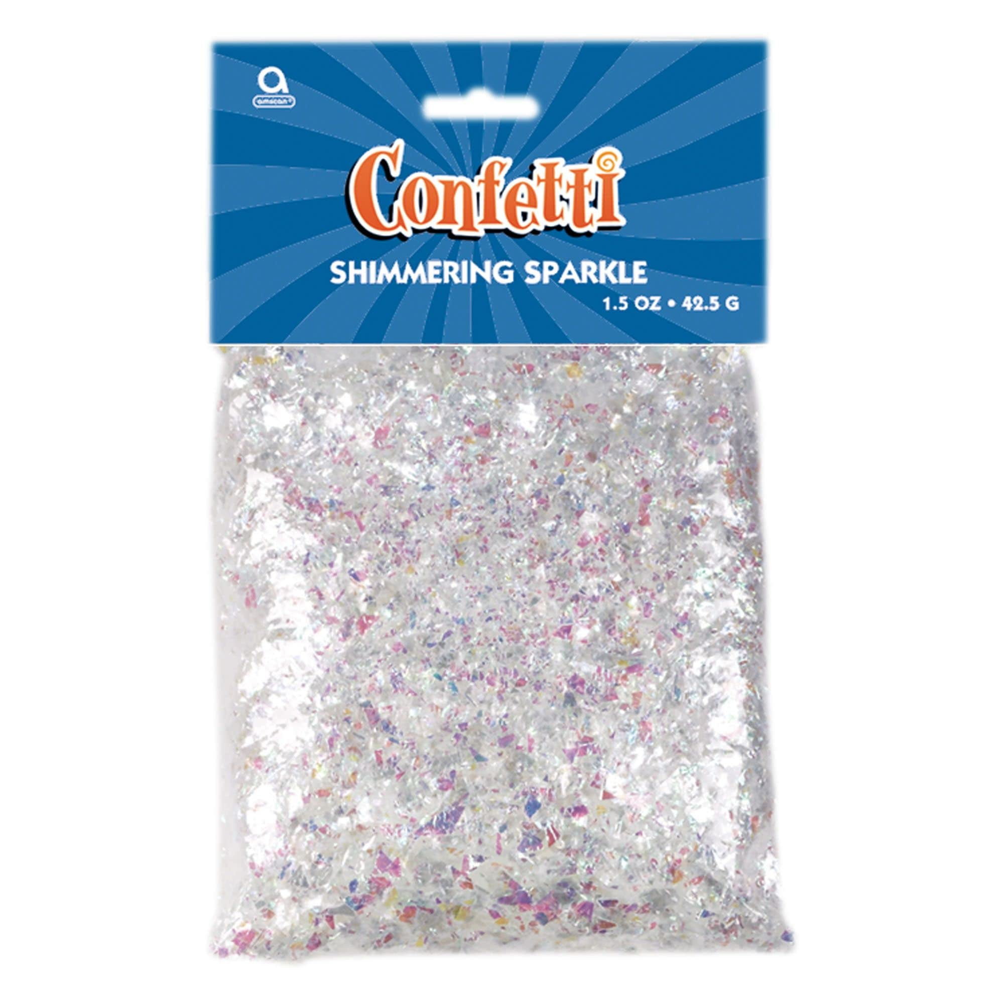 Amscan | Party Supplies | Shimmering Sparkle Iridescent Confetti | Pack of 1| Iridescent