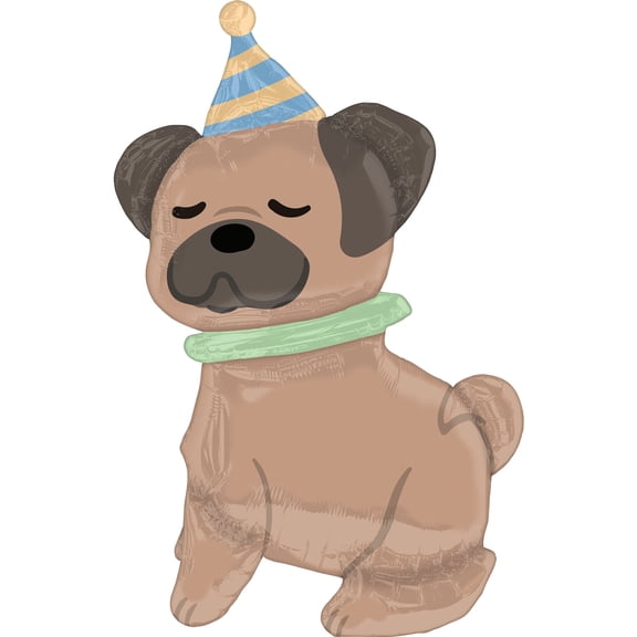 Amscan Pawesome Puppy Gliding Foil Balloon