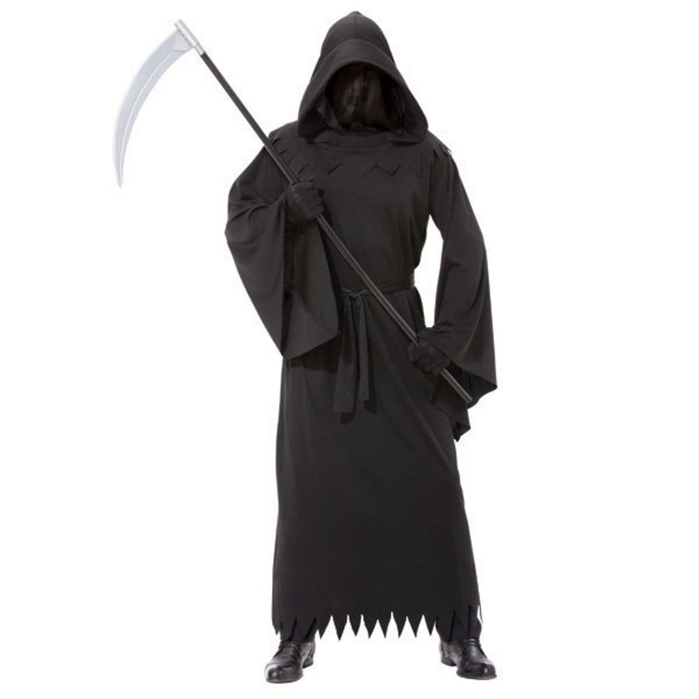 Men's Phantom Mine Demon Ghost Death Halloween Fancy Dress Costume Outfit main image 1