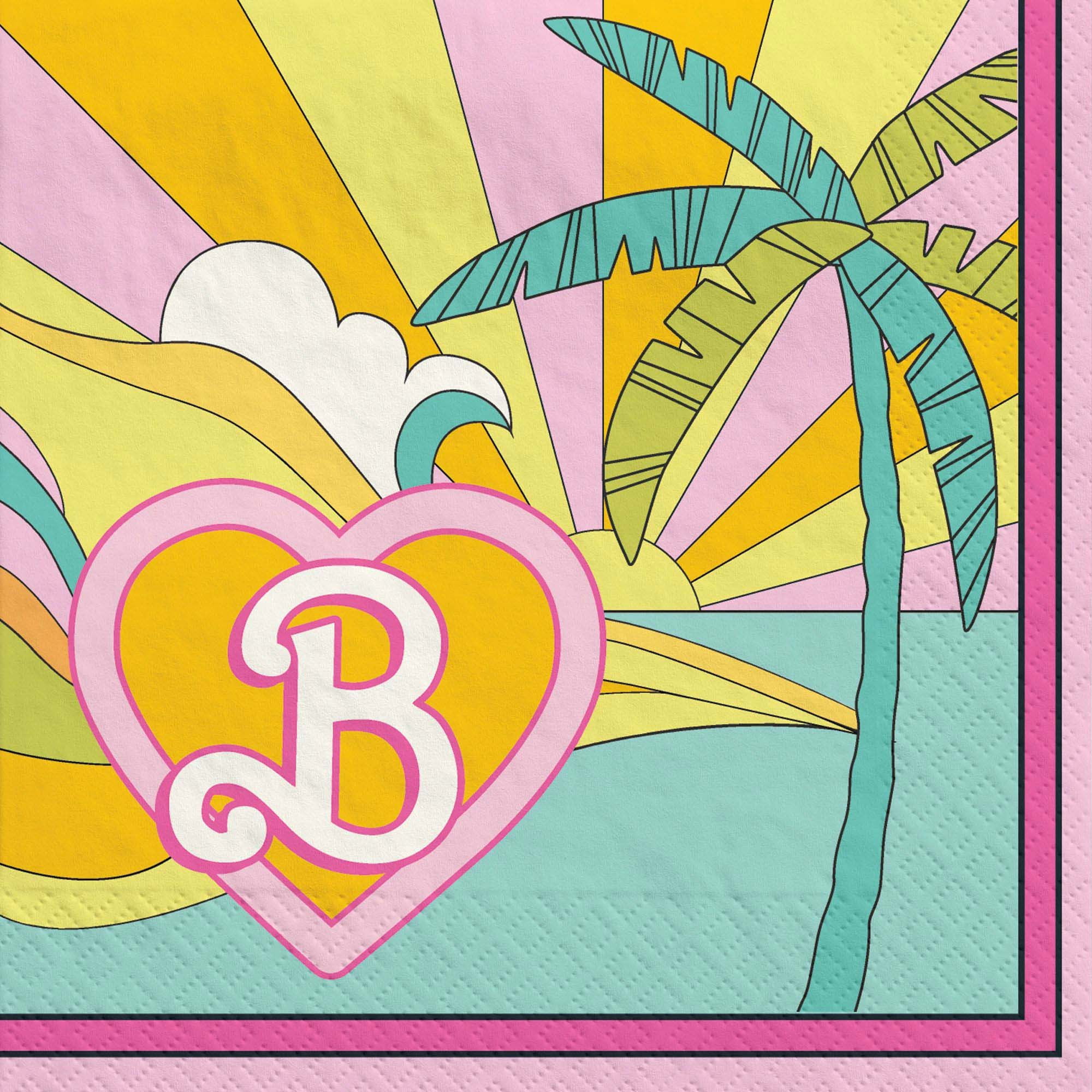 Amscan Retro Barbie Small Napkins (16ct)