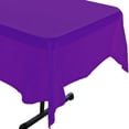 thumbnail image 1 of Amscan Reusable Waterproof Jumbo Plastic Table Cover, 250 ' X 40", Purple, 1 of 1