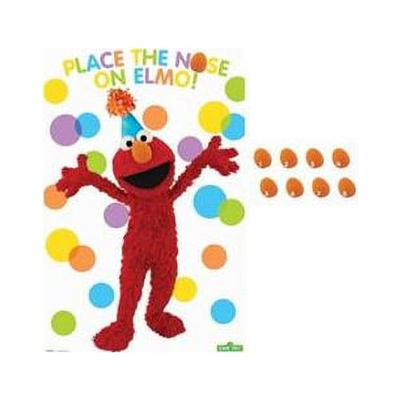 Amscan - Sesame Street Elmo Party - Party Game - Multi-colored