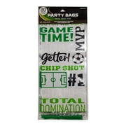 Amscan Soccer Large Party Bags, Party Favor 11 1/2" x 5" x 3 1/4"
