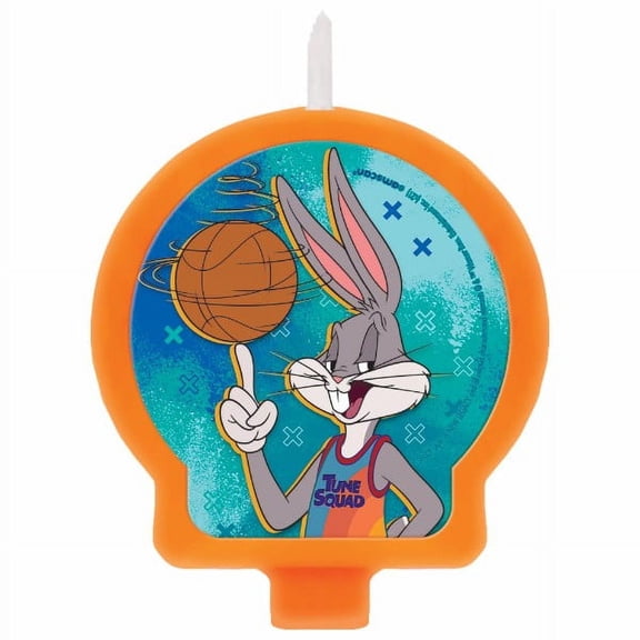 Amscan Space Jam 2 Wax Birthday Candle