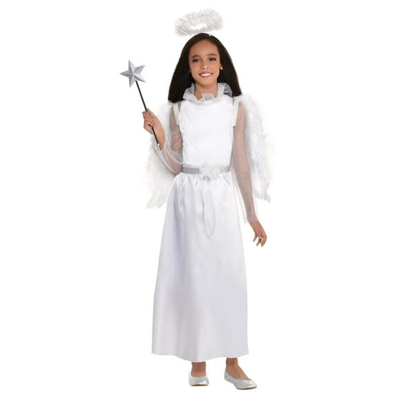 Girl's Starlight White Angel Costume