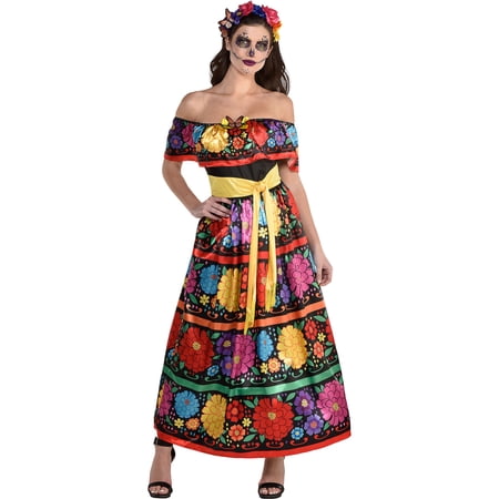 Women's Sugar Skull Beauty Costume Dress