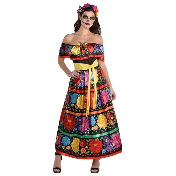 Women's Sugar Skull Beauty Costume Dress