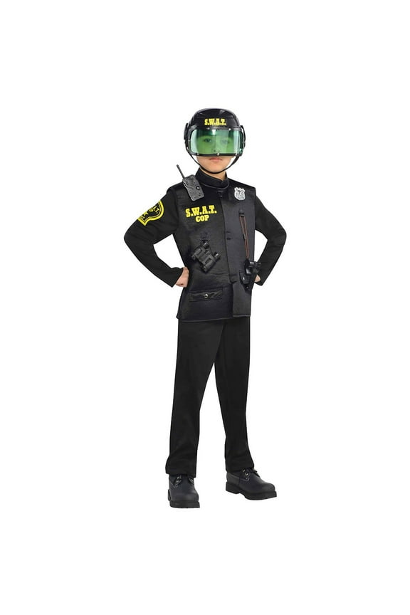 - Swat Officer Costume - Small (4-6)