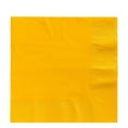 thumbnail image 1 of Amscan Tableware Big Party Pack Beverage Napkins 100 Ct. 5" x 5" Yellow Sunshine, 1 of 2