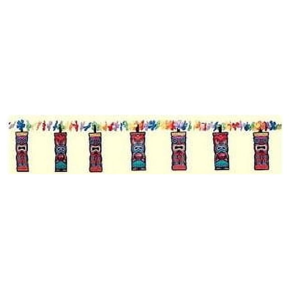 Amscan Tiki Island Flower Garland, Floral