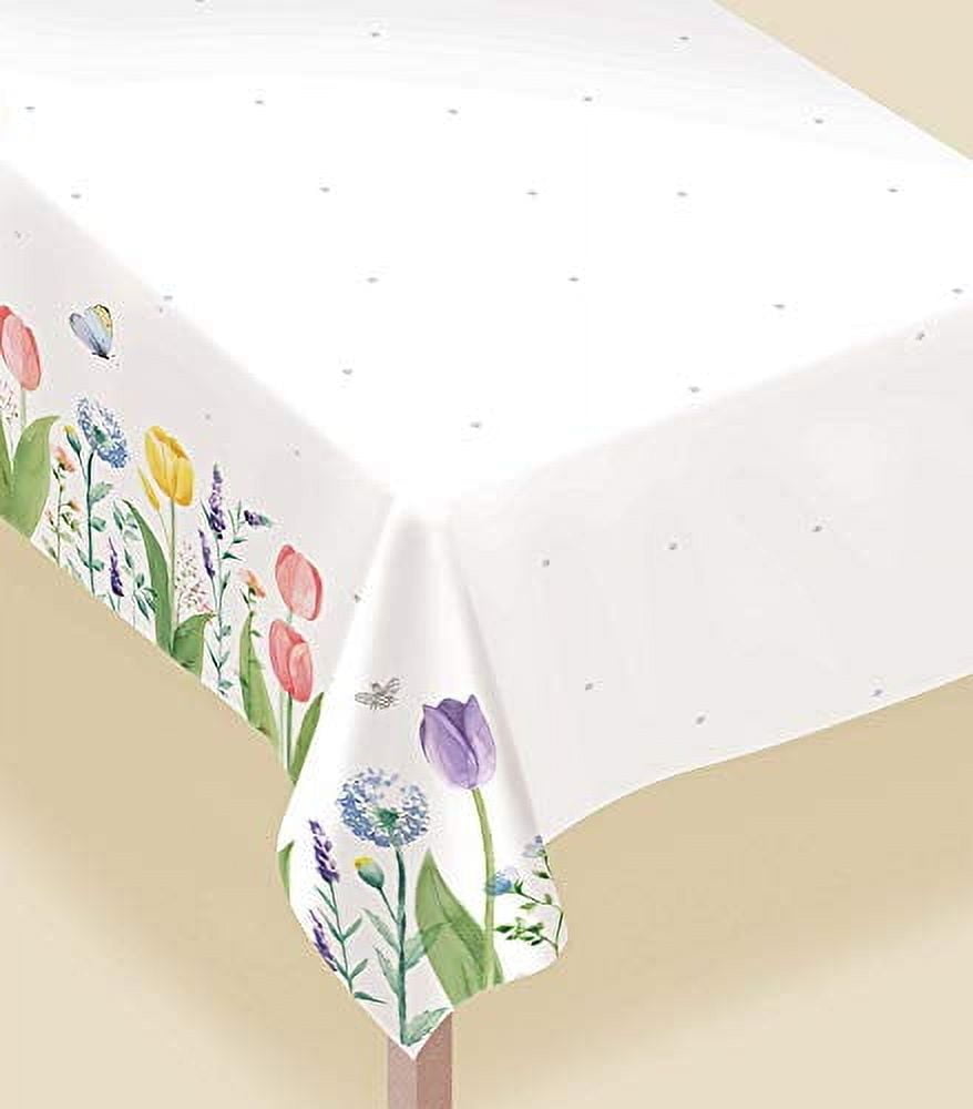 Amscan Aloha Paper Table Cover - 54" X 102", Tropical Hawaiian Party Decor - View #6