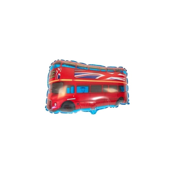 Amscan Union Jack Mini London Bus Balloons