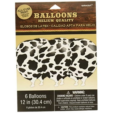 Western 'Yeehaw' Latex Balloons (6ct)