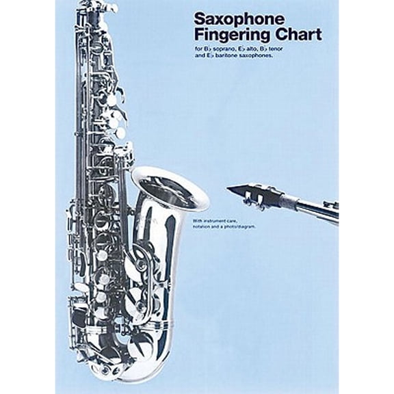 Pre-Owned Amsco Saxophone Fingering Chart (Amsco Fingering Charts) Paperback